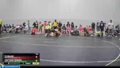 180 lbs Round 1 (4 Team) - TJ Miller, Ground Up USA Guyz vs Matthew Rogers, West Forsyth Wrestling Club