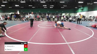 150 lbs Consolation - Kael Voinovich, IA vs William Denny, IL