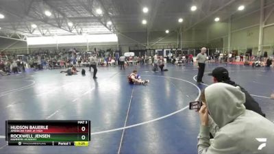 106 lbs Cons. Round 2 - Rockwell Jensen, Hammers Academy vs Hudson Bauerle, American Fork Jr High