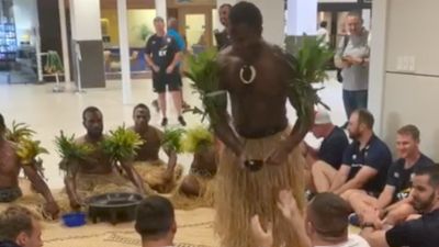 Long Flight, Huge Welcome; Eagles To Fiji