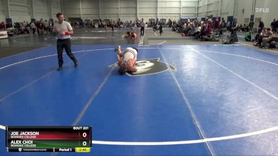 141 lbs Cons. Round 4 - Alex Choi, Roanoke College vs Joe Jackson, Roanoke College