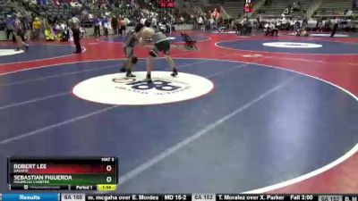 4A 195 lbs Quarterfinal - Sebastian Figueroa, Maumelle Charter vs Robert Lee, Bauxite