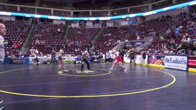 130 lbs Round Of 16 - Haley Smarsh, Moon-G vs Kenna Hoffman, Dallastown-G