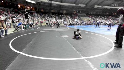 58 lbs Final - Brinley Leyba, Team Tulsa Wrestling Club vs Clementina Zapata, OKC Saints Wrestling