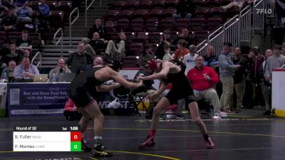 114 lbs Round Of 32 - Ben Fuller, Meadville vs Phil Montes, Cumberland Valley