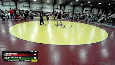 190 lbs Cons. Round 1 - Aiden Po`Uha, Cedar City vs Lucas Andtbacka, Skyline