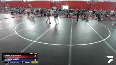 285 lbs Cons. Round 3 - Lincoln McCarty, Jayhawk Wrestling Club vs Jackson Kirsch, Wisconsin