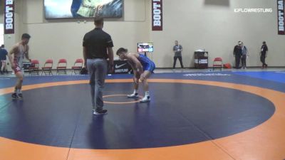 74 kg Cons 16 #2 - Joshua Kim, Harvard vs Andrew Merola, Finger Lakes RTC