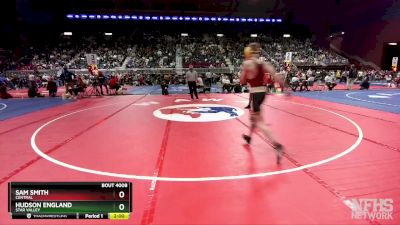 4A-106 lbs Champ. Round 1 - Hudson England, Star Valley vs Sam Smith, Central