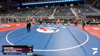 78 lbs 1st Place Match - Cade Myers, Green River Grapplers Wrestling vs Parker Hansen, Green River Grapplers Wrestling