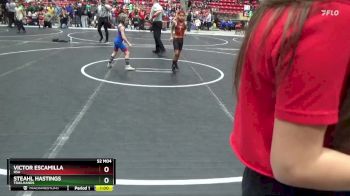 52 lbs Cons. Round 2 - Steahl Hastings, Trailhands vs Victor Escamilla, RSA