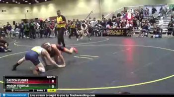 130 lbs Round 3 (8 Team) - Dayton Flores, Southwest Arsenal vs Mason Feudale, MI Pittbulls