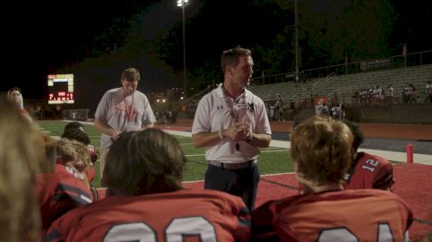 Adam Clack Addresses His Team After 45-0 Win Over Alpharetta