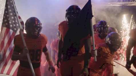 Hoover Makes An Entrance At The Freedom Bowl