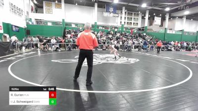 152 lbs Consi Of 16 #2 - Ryan Gurien, Plainedge vs Jacob Schweigard, Duanesburg-schoharie