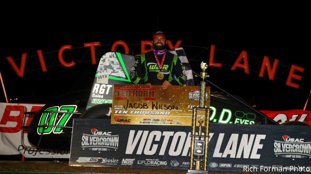 Wilson Wheels to First Silver Crown Win in Du Quoin