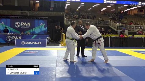 JAMES FOSTER vs FREDERICK VINCENT GILBERT 2024 Pan Jiu Jitsu IBJJF Championship