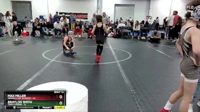 64 lbs Round 3 (8 Team) - Max Miller, Mayfield Mat Academy vs Braylon Smith, Terps Xtreme