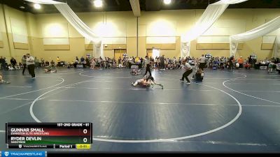 61 lbs Quarterfinal - Ryder Devlin, Shootbox vs Gunnar Small, Evanston Elite Wrestling