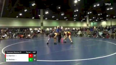 145 lbs Placement Matches (16 Team) - Nevan Nadeau, North River Mercenaries vs Sean Stanton, Nebraska Hangin` 10`s