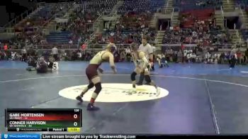 126 lbs Placement Matches (8 Team) - Conner Harvison, W1-Bismarck vs Gabe Mortensen, W2-Minot