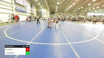 132 lbs Round Of 64 - Barrett Keiffer, PA vs Josiah Gonzales, CO