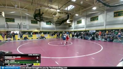 105 lbs Cons. Round 2 - Alex Johs, MATPAC Wrestling - ND vs Parker Millard, Lead Deadwood