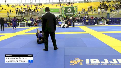 PEDRO DA CONCEIÇÃO DA SILVA vs ALEX JORDYS DE SOUSA COELHO 2024 Brasileiro Jiu-Jitsu IBJJF