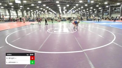 126 lbs Consi Of 32 #2 - Kylie Wright, NJ vs Liberty Johnson, OH