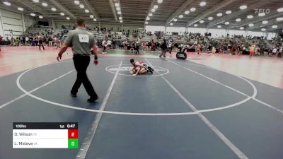 126 lbs Consi Of 64 #2 - Dominic Wilson, TX vs Luis Malave, VA