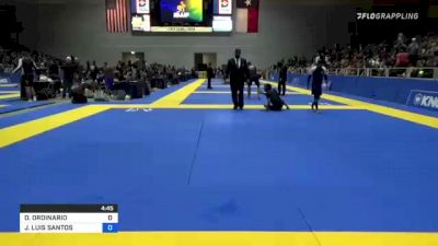 DUSTIN ORDINARIO vs JOSE LUIS SANTOS 2021 World IBJJF Jiu-Jitsu No-Gi Championship