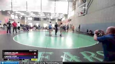 182 lbs Round 5 - Jordan Miller, Hammers Academy vs Carson Hyde, Skyline Wrestling Club