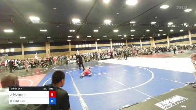 58 lbs Consi Of 4 - John Motes, Gold Rush Wr Ac vs Christopher Diaz, Madera WC