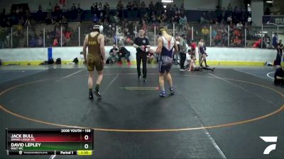 138 lbs Cons. Round 4 - Jack Bull, Grand Ledge WC vs David Lepley, Holt WC