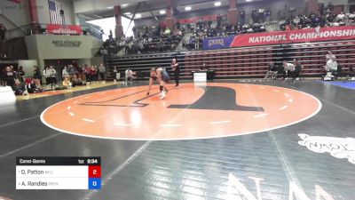 130 lbs Consolation - Devin Patton, William Penn (Iowa) vs Alysaa Randles, Providence (Mont.)