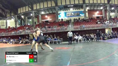 220 lbs Round 2 (8 Team) - Cooper Fern, Seward vs Brenden Barnes, Waverly