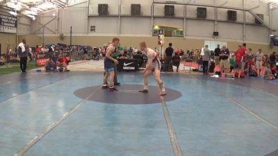 67 kg Quarterfinal - Nolan Baker, Northern Illinois RTC vs Paul Konrath, Indiana