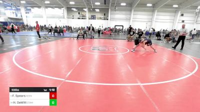 108 lbs Quarterfinal - Flynn Spears, Keene Gladiators vs Hudson DeWitt, Stamford CT