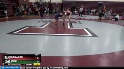 115-123 lbs 1st Place Match - Ty Weidenbacher, Drexler vs Miles Groen, Alburnett