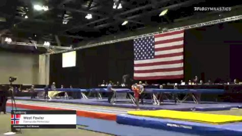 West Fowler - Tumbling, Panhandle Perfection - 2021 USA Gymnastics Championships