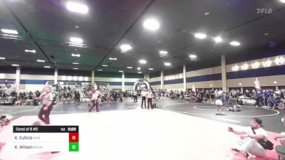 46 lbs Consi Of 8 #2 - Krew Eylicio, New Mexico vs Korbin Wilson, Mountain Man WC