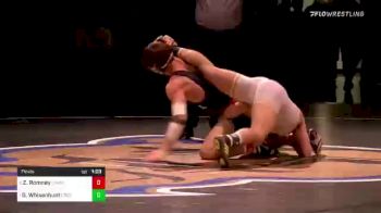 129 lbs Final - Zeth Romney, Chaminade vs Gabe Whisenhunt, Crescent Valley (OR)