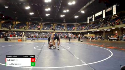 170 lbs Champ. Round 1 - Matthew Plumb, St. Charles North vs Leonard Siegal, Mt Carmel