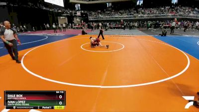 6A 113 lbs Quarterfinal - Dale Box, Katy Cinco Ranch vs Ivan Lopez, South Grand Prairie