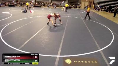 145 Championship Bracket Cons. Round 4 - Garrett Wittek, Anoka vs Parker Jackson, Watertown-Mayer