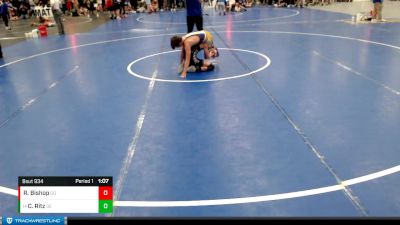 108-116 lbs Quarterfinal - Cooper Ritz, Golden Eagles vs Riley Bishop, GI Grapplers