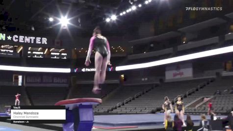 Haley Mendoza - Vault, Cincinnati Gymnastic - 2022 Elevate the Stage Toledo presented by Promedica