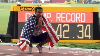 Predicting Donavan Brazier's 600m Time