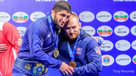 2019 World Men's Freestyle World Medalist Heat Maps