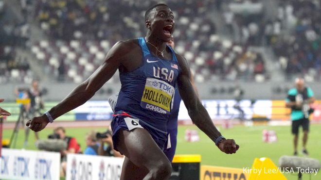 Grant Holloway's Marathon Season Ends In Gold